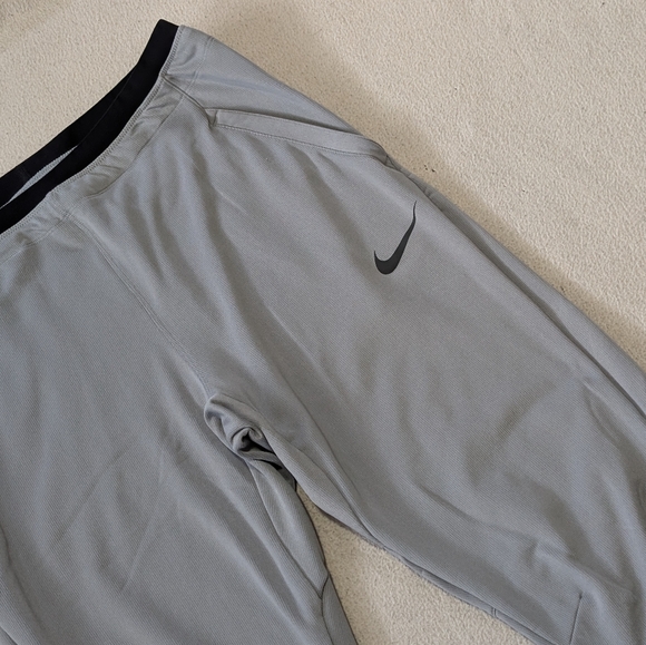 Nike Pro Fleece Dri-Fit Training Pants Joggers Gray CZ2203-073 Men's Large - Picture 6 of 16